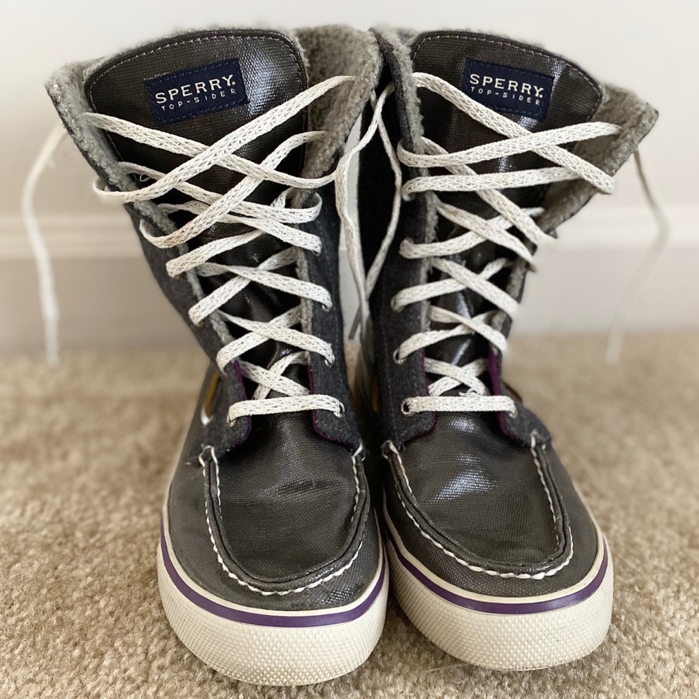 Sperry Top-Sider Wool Sherpa Shearling High Top